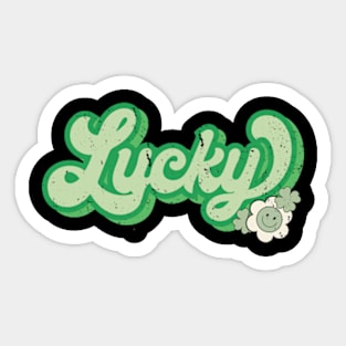 lucky st patricks day Sticker